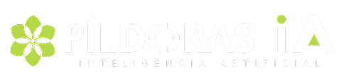 Logo oficial de Píldoras IA, marca de contenido sobre inteligencia artificial.